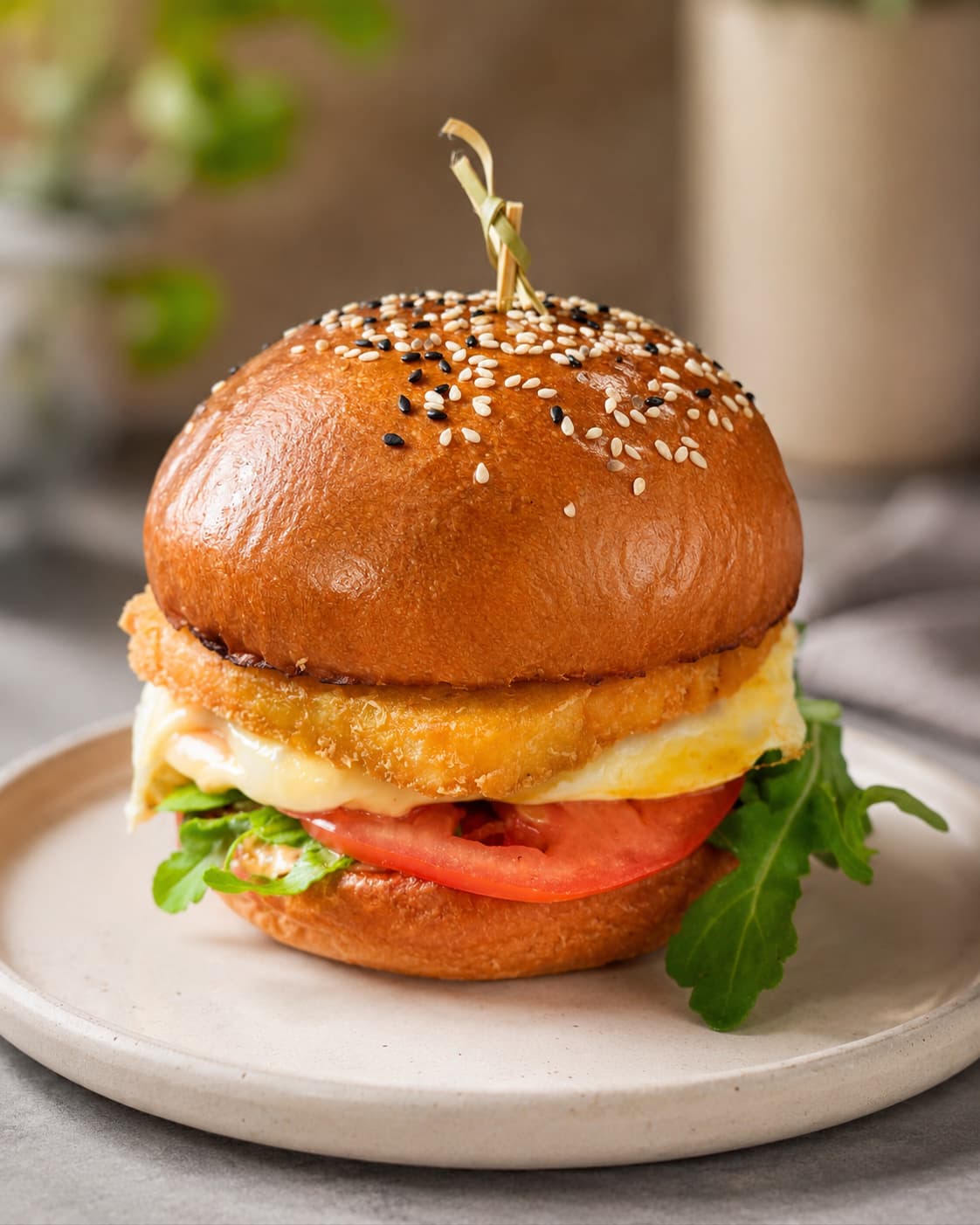 Brekkie burger